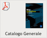 Nice Catalogo generale automazione per porte garage e cancelli