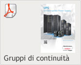 Ampia gamma di gruppi di continuit (UPS)