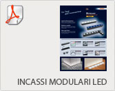 illuminazione scenografica - incassi modulari a led